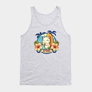 Aloha Cat Tank Top